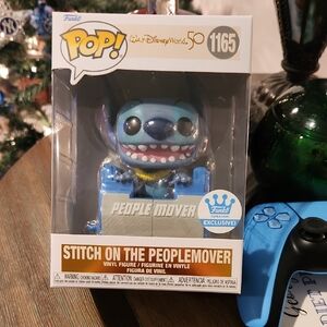 Funko Pop! Disney Stitch in Blue PeopleMover